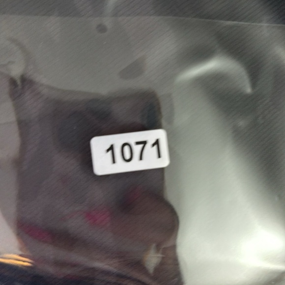 Spanx Look At Me Now Seamless Leggings Black Blue Camo High Rise Stretch Medium - Picture 6 of 6